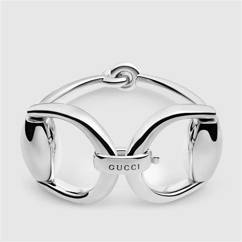 gucci horse bit bracelet|Gucci horsebit bracelet silver.